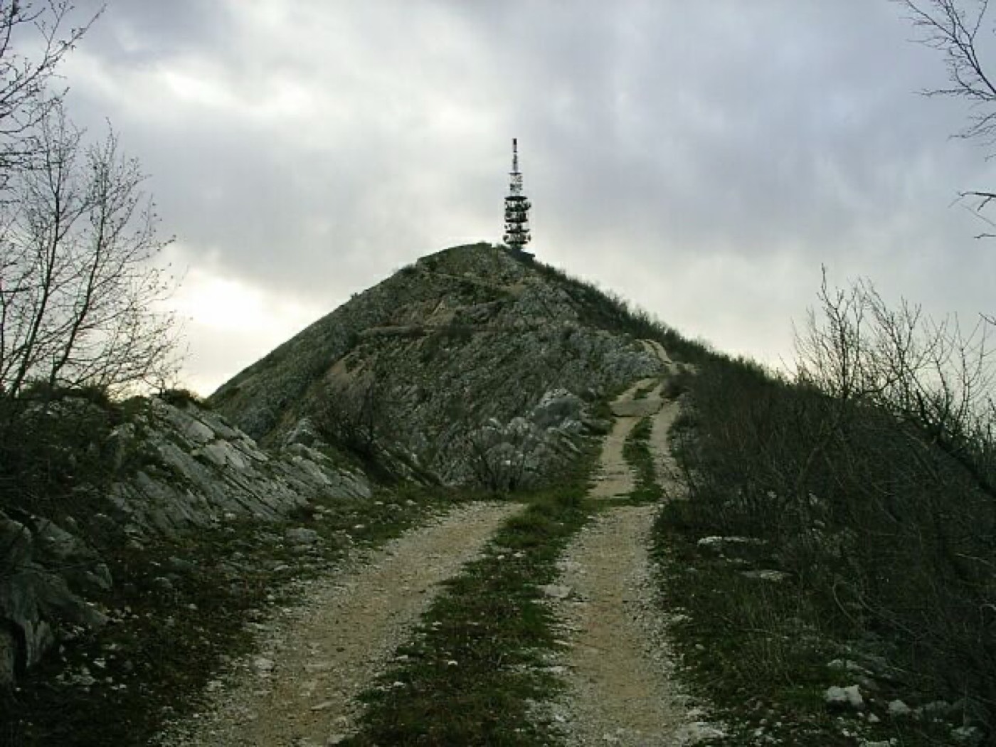 The Leotar ridge above Trebinje
