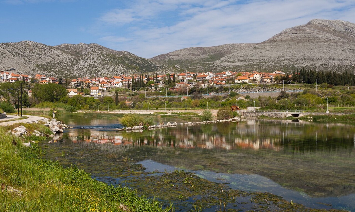 The Trebišnjica in Trebinje