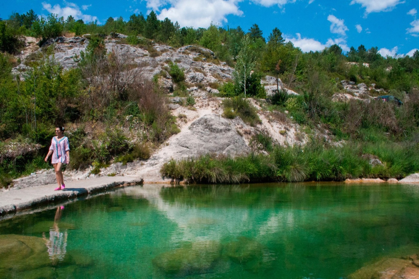 Smaragdni bazen na rijeci Sušici